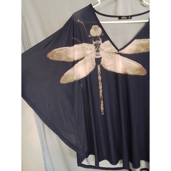 Lily cover up, navy - Picture 4 of 5